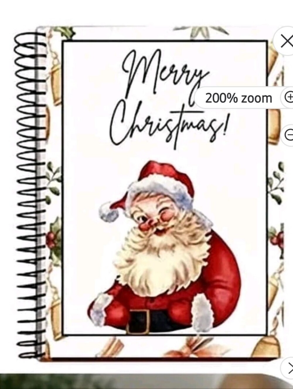 Giftcard Book Merry Christmas Santa (Put In Gift cards And Gift)